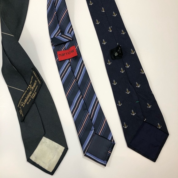Vintage ties different sizes and designs - Picture 7 of 11